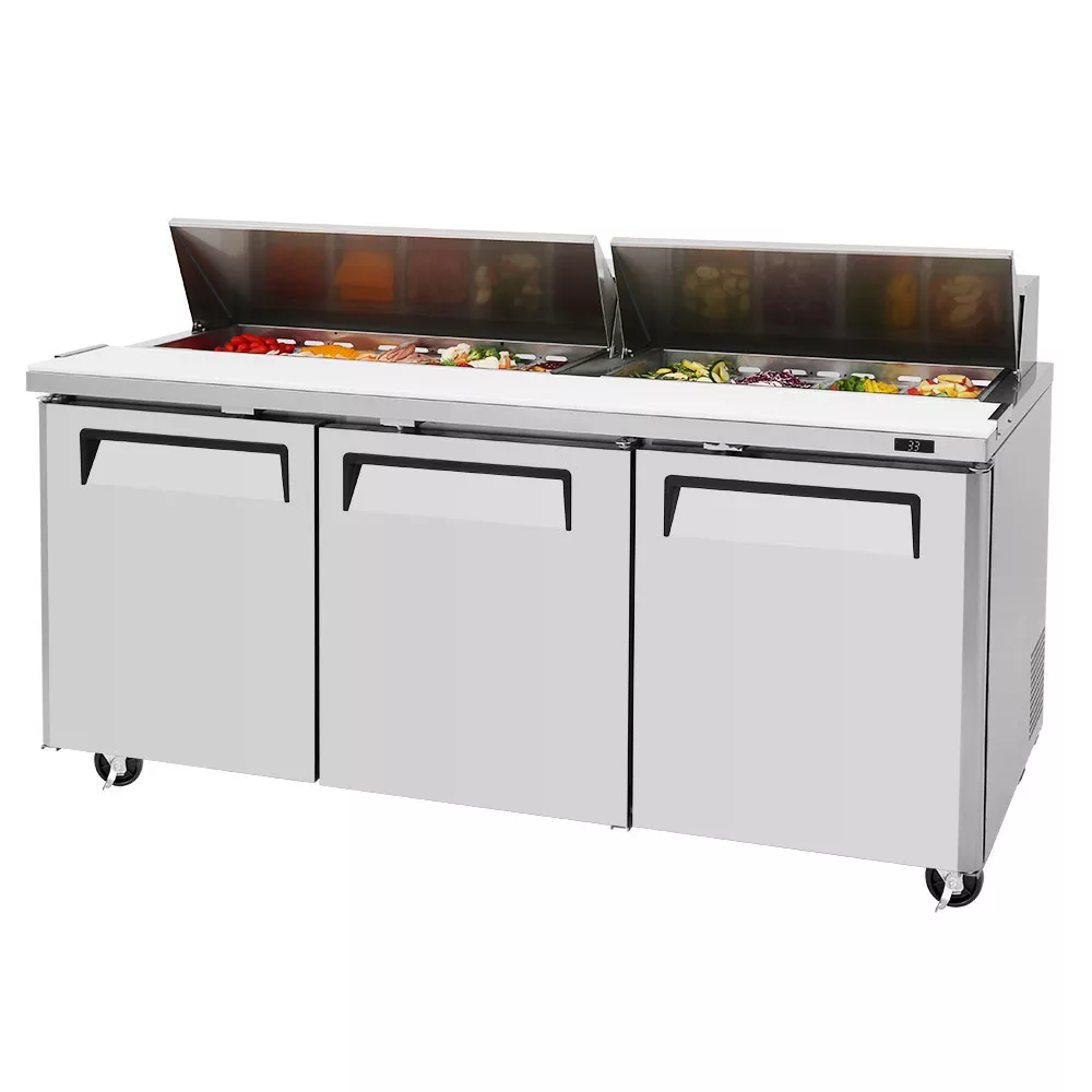 Turbo Air M3 Series Food Prep Table  72 Sandwich & Salad Unit